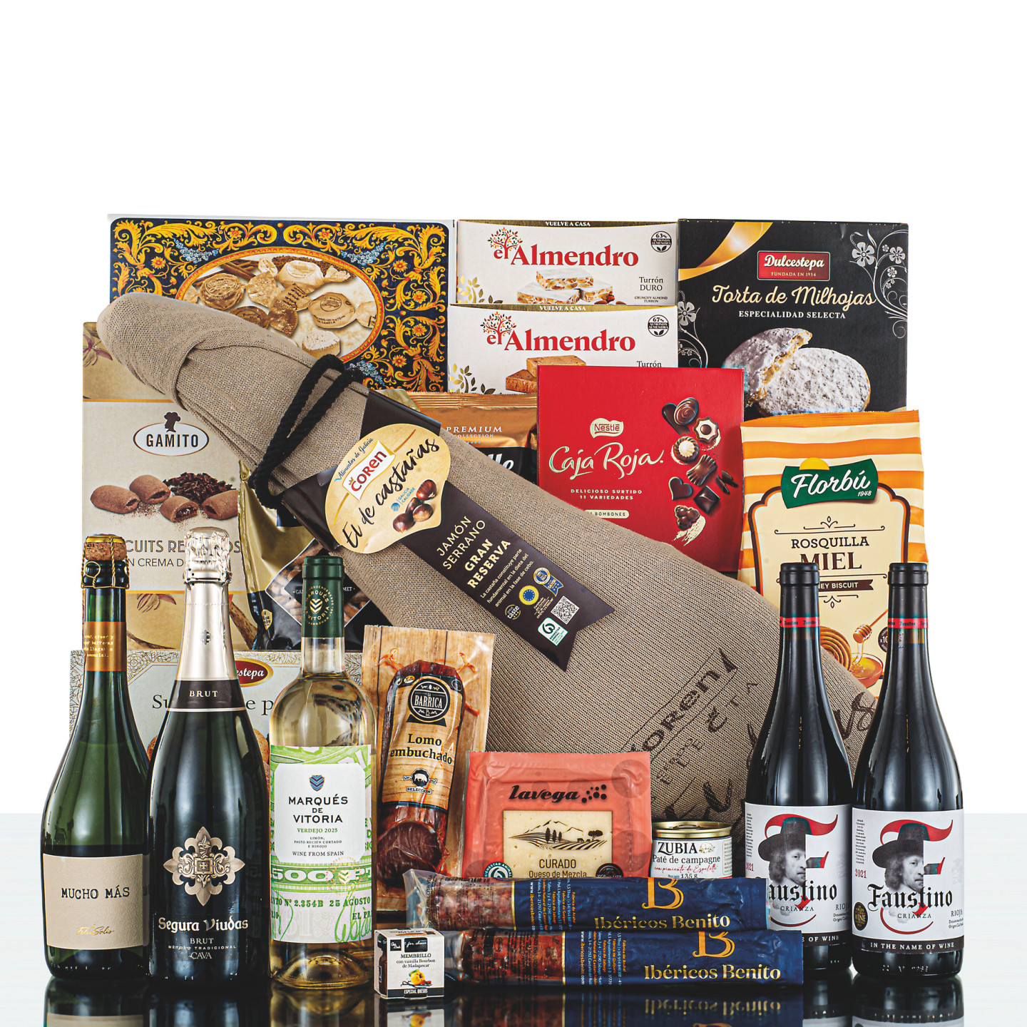 Lote de Navidad BURDEOS | Grupo Navarra